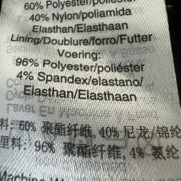 DKNY Abstract Black Blouse - Picture 4 of 8